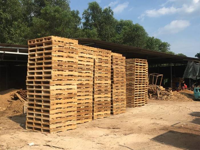 pallet gỗ tràm